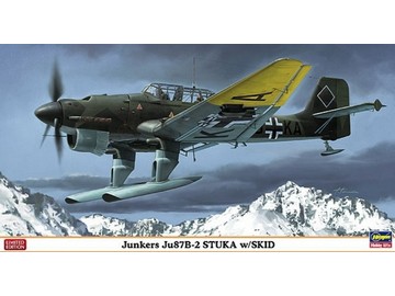 HASEGAWA Junkers Ju 87B-2 Stuka w/Skid 1:48